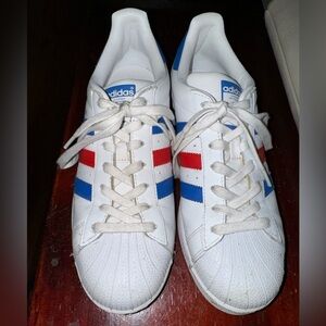 Mens Adidas Superstar Patriotic Size 8.5 Euro 42